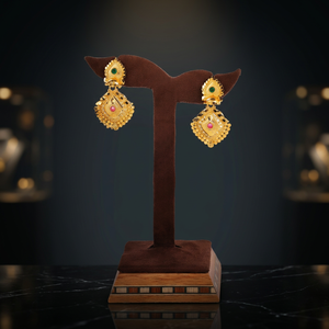 Women's Fashion <b>Dangle</b> <b>Earrings</b> with <b>Gold</b> Plating Copper Brass Chapado En Oro Oro Laminado for Wedding and Special Occasions - Product Image 2