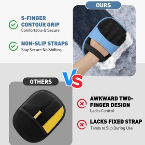 Herbruikbare handschoen voor het verwijderen van dierenhaar, statische elektriciteit en pluizen voor bank, bed, autostoel & kleding. - Product Image 4