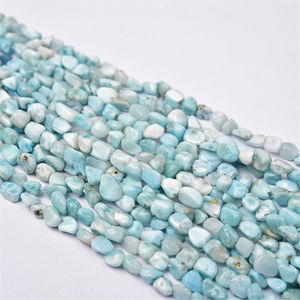 UJBOX Fabricant – Vente en gros <span class=keywords><strong>de</strong></span> perles en <span class=keywords><strong>pierre</strong></span> naturelle <span class=keywords><strong>de</strong></span> Larimar concassée <span class=keywords><strong>de</strong></span> 6 mm pour <span class=keywords><strong>la</strong></span> fabrication <span class=keywords><strong>de</strong></span> bijoux - Product Image 1