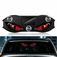 KEBOSIED - Lumières d'ambiance pour voiture, deuxième génération, yeux de démon solaires, lumières LED pour fenêtres de voiture, lumières décoratives, lumières d'atmosphère