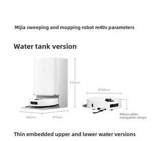 <span class=keywords><strong>Robot</strong></span> aspirador y fregona Xiao <span class=keywords><strong>Mi</strong></span> Mijia M40S todo en uno ultrafino barrido fregado succión húmedo seco <span class=keywords><strong>Robot</strong></span> de limpieza inteligente OV31CN - Product Image 6