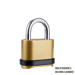 Zinc Alloy Combination Padlock 40mm 7mm Shackle Bottom Opening For Gates Warehouses - Product Image 5