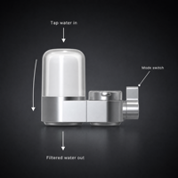 Filtre à eau intelligent sous évier à 5 étapes avec membrane d'ultrafiltration et charbon actif pour éliminer les bactéries, le chlore et les métaux lourds