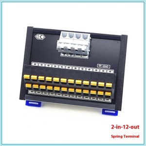 ขั้วต่อไฟฟ้าแบบ2 in 16 OUT โมดูลตัวแยกสายไฟขั้วสปริงยึดสายไฟอย่างรวดเร็วสำหรับการกระจายอุตสาหกรรม - Product Image 5