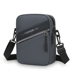 Fashion Mini Crossbody <b>Bag</b> 7 Inch Canvas Men's Shoulder <b>Bag</b> For Leisure Travel - Product Image 5