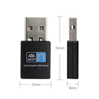 Adaptador WiFi USB OEM de 300 Mbps, Receptor WiFi 2.4G, Tarjeta LAN WiFi, Dongle USB WiFi para Computadora Portátil de Escritorio