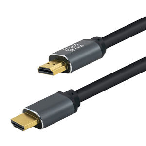 Câble HDMI plaqué or haute vitesse 18Gbps 24k <span class=keywords><strong>4K</strong></span> <span class=keywords><strong>UHD</strong></span> mâle à mâle 3D 60Hz certifié CE pour <span class=keywords><strong>lecteur</strong></span> DVD Type rond - Product Image 2