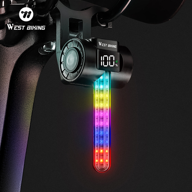 Intelligent Sensing Bicycle Tail Light Rechargeable Waterproof Smart Bicycle Light Led Rear Light