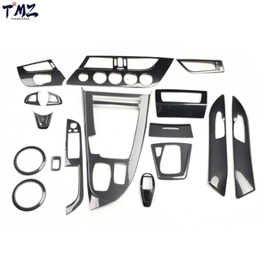 09-15model sakelar pengatur jendela Z4 dengan pola serat karbon panel navigasi hitam dekorasi interior mobil - Product Image 2