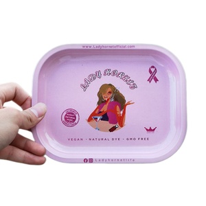 ถาดมวนบุหรี่โลหะ Ladyhornet ขนาด 140*180 มม. ถาดมวนบุหรี่โลหะลายต่างๆ - Product Image 6