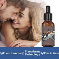 Huile de massage intime pour homme Shark Big, extrait de plantes naturelles, soin intime, huile essentielle, logo personnalisé, vente en gros