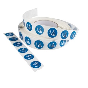 แท็ก NFC รีวิวเราบนแท็กสติกเกอร์ NFC Tap ขนาด 30 มม. สติกเกอร์รีวิวกันน้ำ 13.56Mhz NFC215 ฉลากกาว - Product Image 5