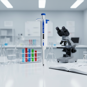 ปิเปตแบบดิจิตอลสำหรับห้องปฏิบัติการ ปริมาตร 1000-5000 ไมโครลิตร ปรับได้ ช่องเดียว ขนาดเล็ก - Product Image 3