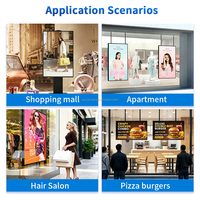 Écran d'affichage publicitaire LCD mural personnalisé de 32 à 86 pouces, écran d'affichage numérique intérieur, qualité commerciale 24h/24 et 7j/7
