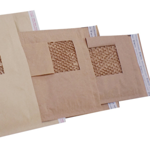 Sinh Thái Thân Thiện Cứng Nhắc Chuyển Phát Nhanh Vận Chuyển <span class=keywords><strong>Waybill</strong></span> Pouch Tài Liệu Bao Bì Vận Chuyển Bag Sóng Giấy Stay Flat Tông Bưu Phẩm - Product Image 1