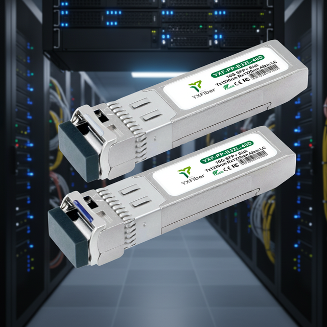 Fiber Module 10G SFP+ BIDI 10G SM  TX1270nm RX1330nm 40km 60km 80km 100km LC Sfp Transceiver Module