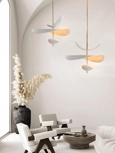 Lustre LED Nordique Moderne AB, Design Simple, Doré, <span class=keywords><strong>pour</strong></span> Maison, Hôtel, <span class=keywords><strong>Chambre</strong></span>, Alimentation CA, <span class=keywords><strong>Suspension</strong></span> <span class=keywords><strong>en</strong></span> Fer et Verre - Product Image 6