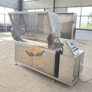 Thương mại 500L lớn thép không gỉ nghiêng blanching nồi nấu ăn máy - Product Image 1