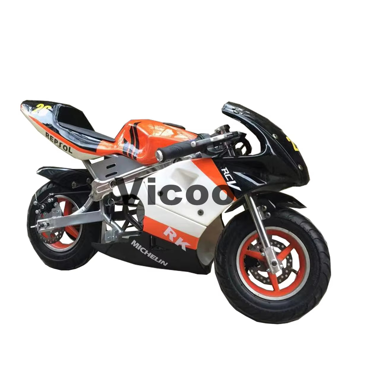 2007 X18 Super Pocket Bike Manual Orange Crotch Rocket Loncin