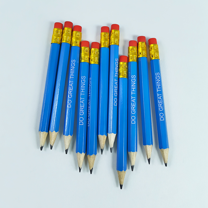 Mini Half Pencils Customizable, Pre-Sharpened, and Fun