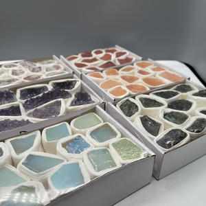 Piedra Natural curativa de cristal crudo, amatista de cuarzo rosa, conjunto de caja de cristal de piedras preciosas - Product Image 5