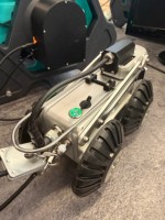 Robot d'inspection de canalisations PTZ 4K télécommandé, étanche IP68, câble de 300 m, CCTV pour égouts avec alerte de fuite sous pression et rapport IA