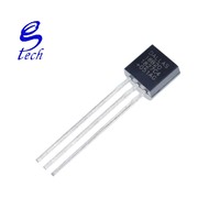 Sensor Chip electrónico DS18B20 TO-92 18B20 chips Sensor de temperatura IC 18b20 electrónico DS18B20