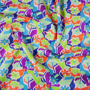 Mới Đến 100% Hữu Cơ Cotton Poplin Tùy Chỉnh Kỹ Thuật Số In Với Đầy Màu Sắc Hoa Mô Hình Cho Trẻ em' Dresses Áo Cánh Sử Dụng - Product Image 6