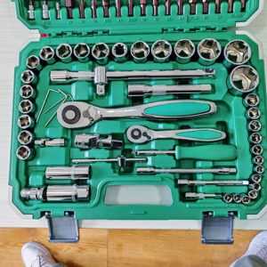 37pcs chuyên nghiệp máy cơ khí sửa chữa kết hợp tự động sửa chữa thu nhỏ công cụ Ổ cắm cờ lê Bộ - Product Image 6