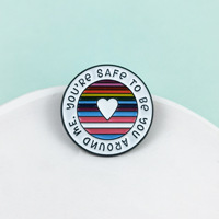 Épingles à badges métalliques personnalisées modernes et traditionnelles pour chapeaux - Épingles en émail amusantes personnalisées, écologiques, de haute qualité, en gros