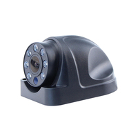 Caméra de recul et latérale haute résistance avec vision nocturne IR LED 1080P AHD étanche IP69K pour camion, bus, remorque, camping-car