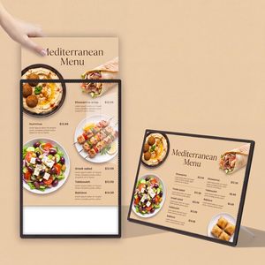 Ultra-Thin Backlit Display Posters Tabletop Lightboxes Menus Sign Holder LED <b>Advertising</b> <b>Light</b> <b>Box</b> for Restaurant Bar Hotel - Product Image 1