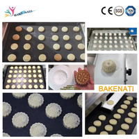 Nouvelle ligne de production de maamoul et de gâteaux de lune entièrement automatique en acier inoxydable Bakenati, électrique 220V, portable, haute productivité