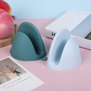 JOYWAVE حامل وعاء سيليكون صغير ، مقبض قرص طهي من السيليكون ، قفازات فرن ، حامل وعاء للطبخ والخبز في المطبخ - Product Image 2