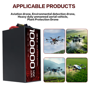 高エネルギー密度 44.4V <span class=keywords><strong>100000mAh</strong></span> ソリッドステート農業用散布ドローンバッテリー LD032-100000 5C-10C 放電率 大容量 - Product Image 3