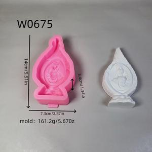 Moules de coulée en résine faits à la main pour bricolage Ins Style ornements décoratifs Silicone outils de bureau ailes gâteau outils W0675 - Product Image 5