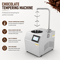 Nouvelle Fontaine à Chocolat Électrique en Acier Inoxydable pour la Fonte et le Tempérage du Chocolat