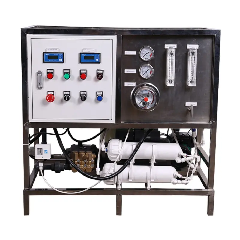 Portable boisson dessalement d'eau faisant la Machine de traitement générateurs d'ozone filtre à osmose inverse usine de dessalement d'eau de mer
