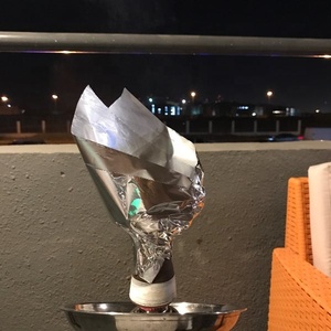 New Pre Poked <b>Hookah</b> <b>Shisha</b> precut <b>hookah</b> foil for Smoking <b>hookah</b> perforated aluminum foil rolls 100pcs/Pack - Product Image 1