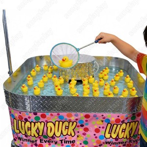 Juego de Carnaval Lucky Duck, Juego Interactivo de Estanque de <span class=keywords><strong>Patos</strong></span> para Fiestas, Parque de Diversiones para Niños y Adultos, PVC para Exteriores - Product Image 3