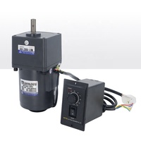 Moteur à engrenages 40W 110V à vitesse réglable, boîte de réduction 90mm, arbre à clavette D 12mm pour machine à neige et à boue, type câblé
