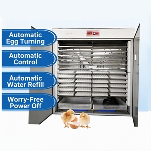 Incubateur d'œufs entièrement automatique à double température et double contrôle, avec retournement automatique des œufs et ajout d'eau, pour l'éclosion de poulets, canards et oies - Ventes Flash - Product Image 3