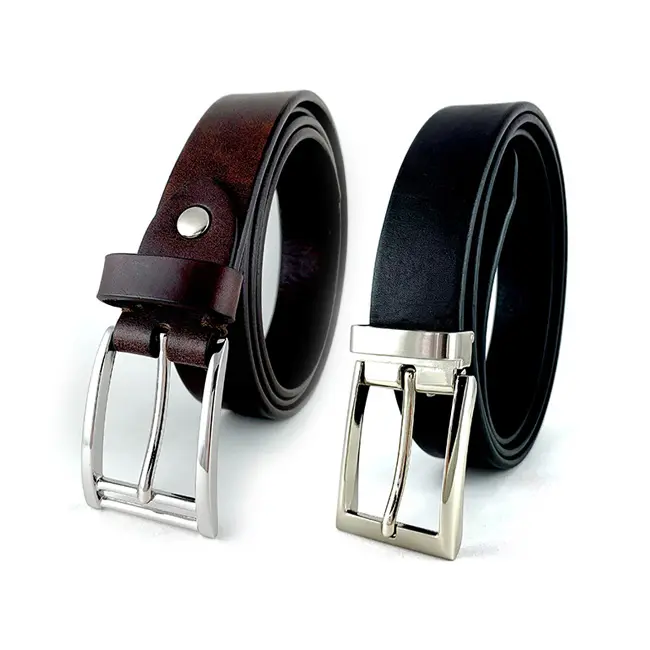 luxury brand unisex buckle belt
