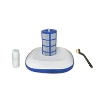 Purificateur de piscine à faible teneur en chlore, ioniseur solaire flottant pour nettoyer l'eau des piscines hors sol et enterrées