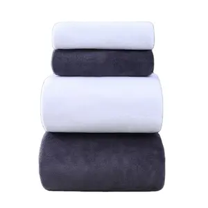 कस्टम थोक गुणवत्ता गर्म बिक्री सफेद माइक्रोफाइबर तौलिया घर होटल स्पा यात्रा के लिए उच्च अवशोषक सफेद चेहरा स्नान तौलिया