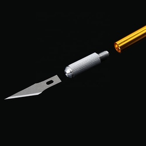Qianya couteau à ongles en tranches de fruits, accessoire pour ongles, meilleure vente, outil de gravure d'ongles en acrylique 3D, couteaux d'art pour ongles en acier inoxydable, <span class=keywords><strong>2022</strong></span> - Product Image 4