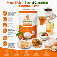 Longbio – Mélange d'extraits de fruit du moine, d'érythritol et de stévia sans calorie, fourni par l'usine