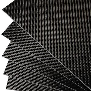 Source Factory 100% T300 Purple 3K Fiber Sheet <strong>Carbon</strong> 500x500x3 - Product Image 3