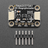 Module de capteur à effet Hall linéaire 3D TMAG5273(A1/A2) |   Module magnétique STEMMA QT / Qwiic I2C