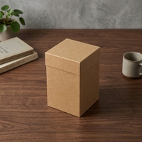 Boîtes rigides en papier écologique avec revêtement UV, emballage durable pour bougies et boîte cadeau pour bougies d'aromathérapie